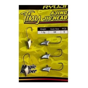 Ryuji Tiny Ajing Jig Head Zoka 1.3gr No:6  5 Adet