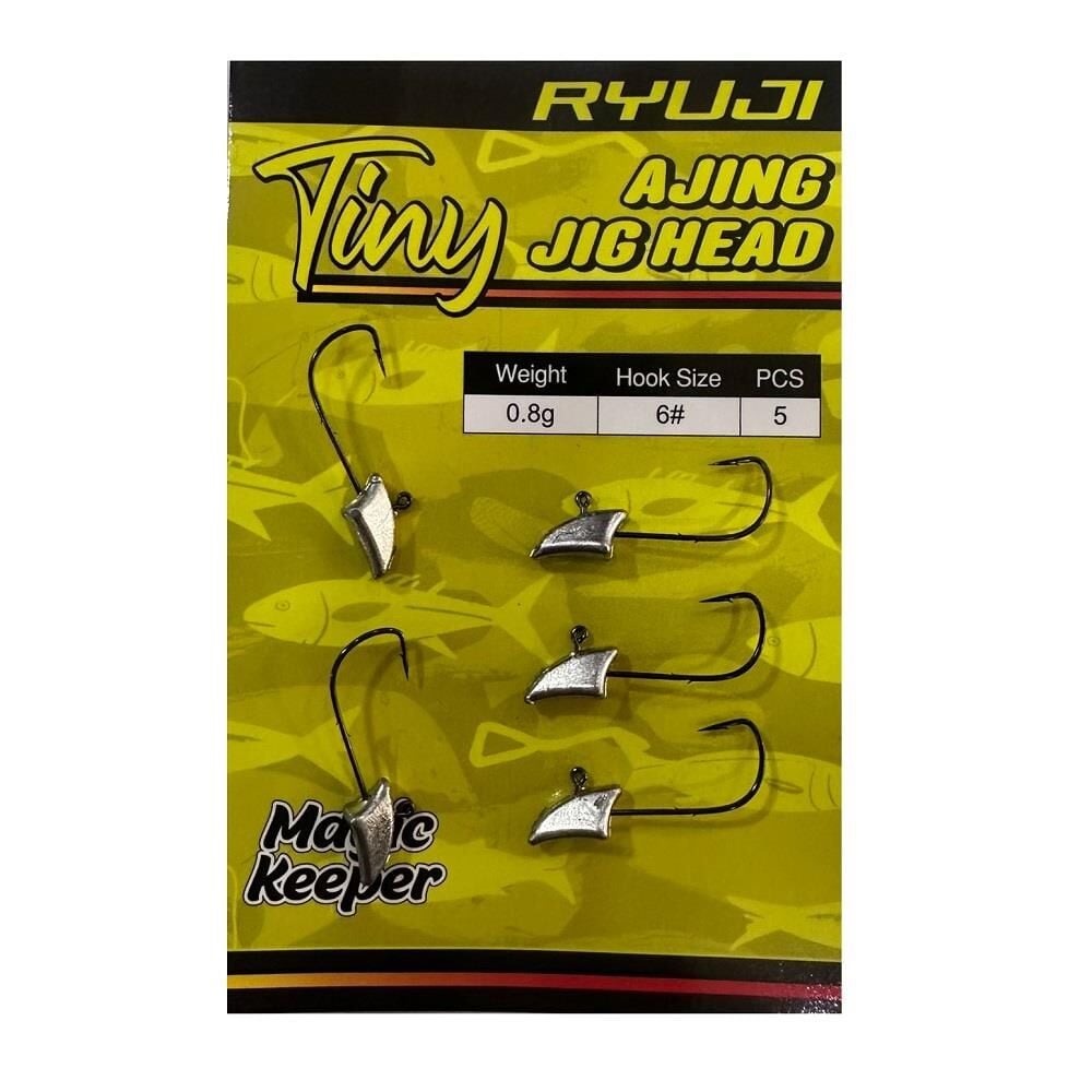 Ryuji Tiny Ajing Jig Head Zoka 0.8gr No:6  5 Adet
