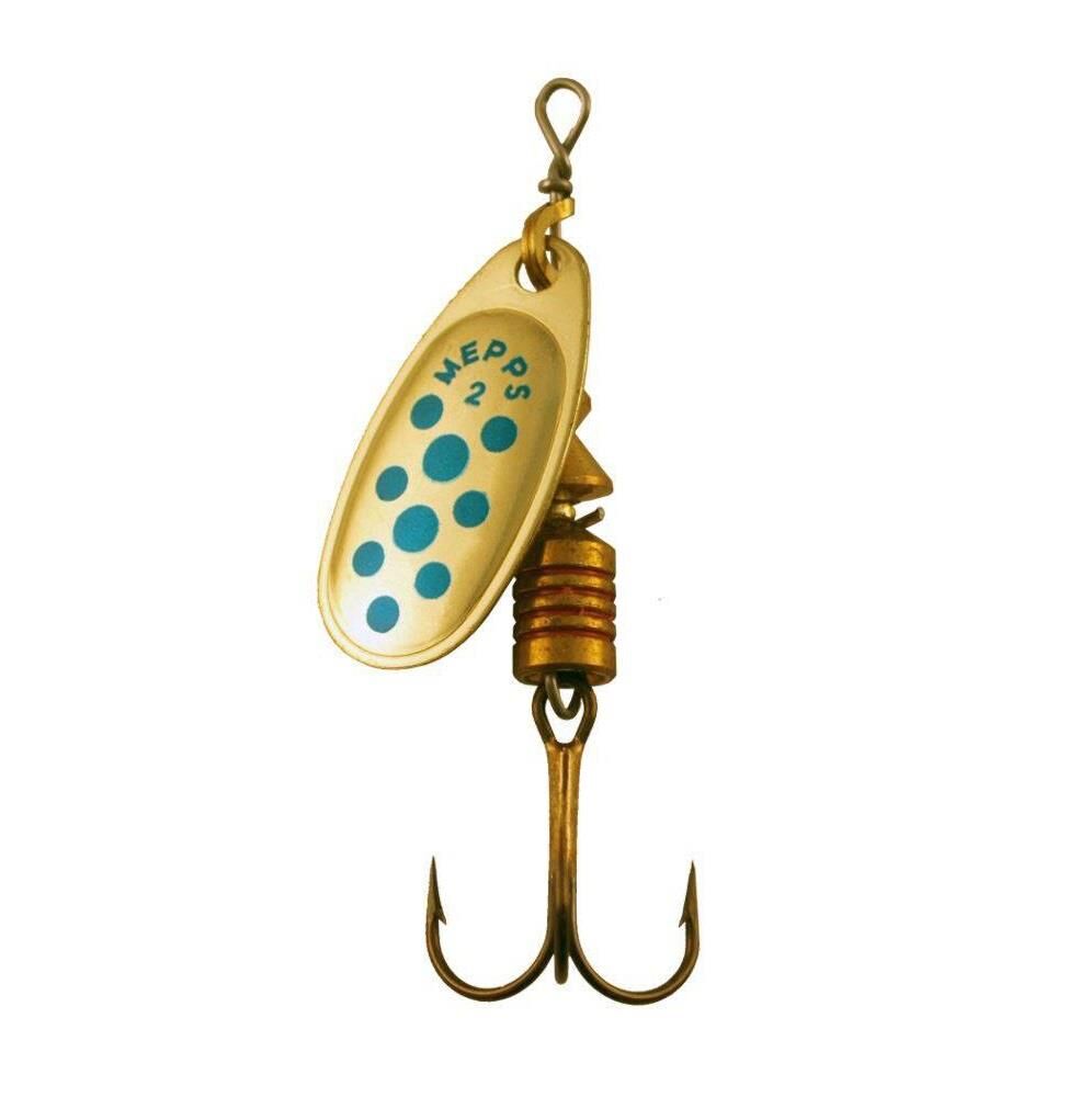 Mepps Comet No:2 4.6gr Döner Kaşık Sarı Mavi
