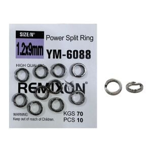 Remixon YM-6088 1.2x9mm Split Ring Halka 10 Adet